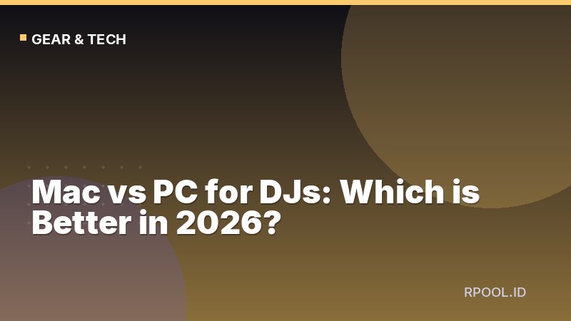 Mac vs PC for DJs: Which is Better in 2026?